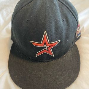 Fitted Houston Astros throwback hat